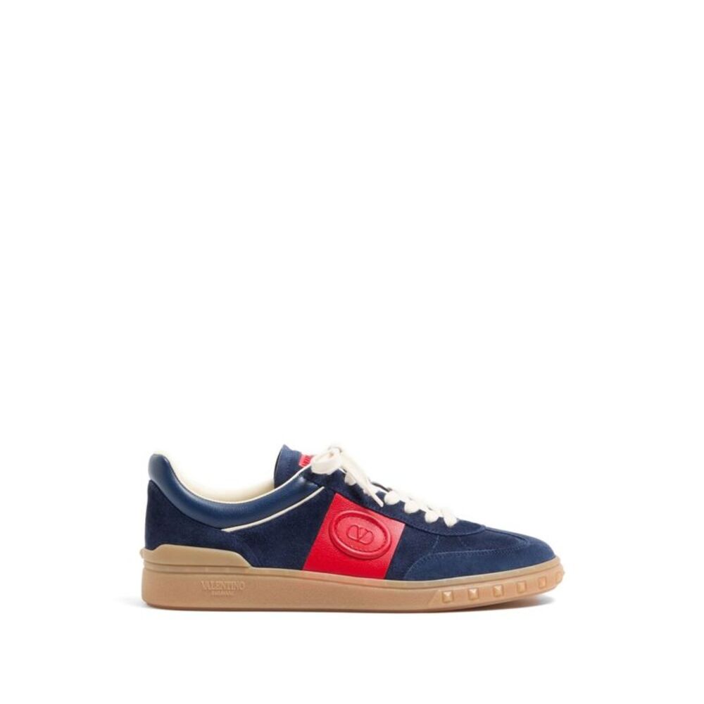 Valentino Garavani Men Upvillage Suede Leather Sneakers